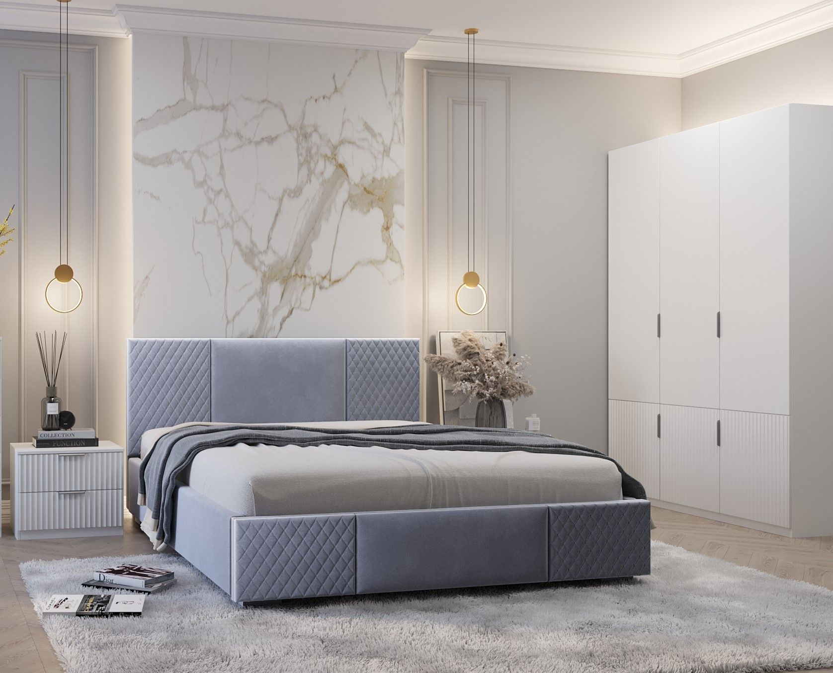 детские кровати с обивкой